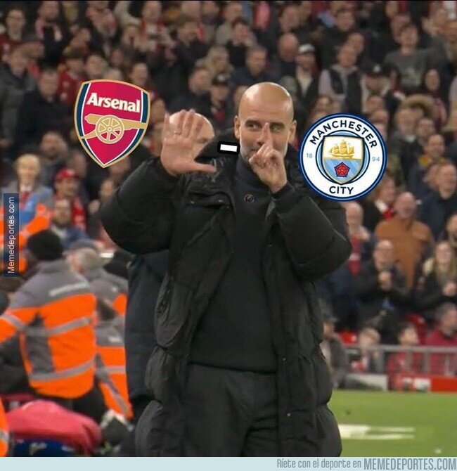 1215093 - Oye Pep ¿Cuanto ha quedado el partido contra el Arsenal?