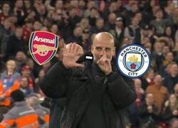 Enlace a Oye Pep ¿Cuanto ha quedado el partido contra el Arsenal?