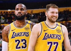 Enlace a Doncic se une a LeBron en los Lakers