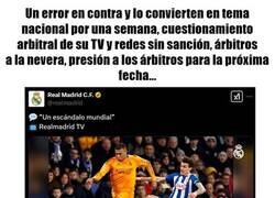 Enlace a Real Madrid es el club más protegido e impune en la historia del fútbol.
