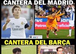 Enlace a Canteras de Madrid y Barça