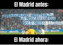 Enlace a En el Bernabéu antes se veían este tipo de pancartas