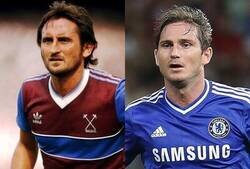 Enlace a Frank Lampard Sr y Jr. De la madre no sacó nada