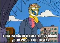 Enlace a Real Madrid no se sale de su personaje. Lamentable.