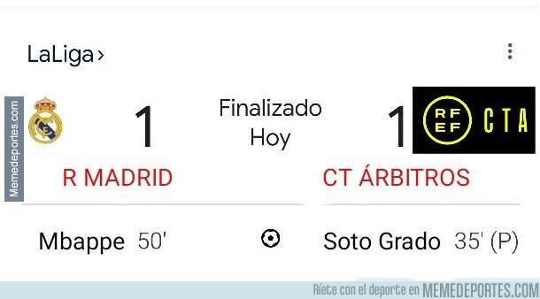 1215369 - Tablas en el Bernabéu