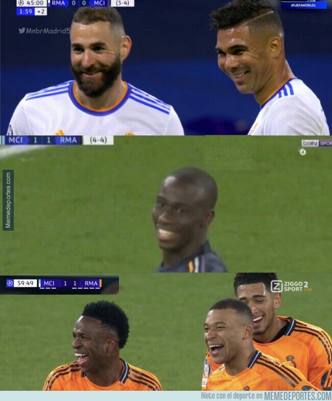 1215643 - Los Madrid-City siempre acaban en risas