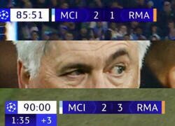 Enlace a Ancelotti lo ha vuelto a hacer