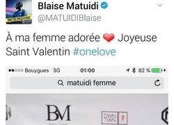 Enlace a Por lejos, la mejor felicitación de San Valentín, la de Matuidi.