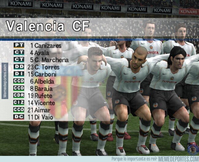 1215721 - El Valencia de 2006 era una cosa de cuidado