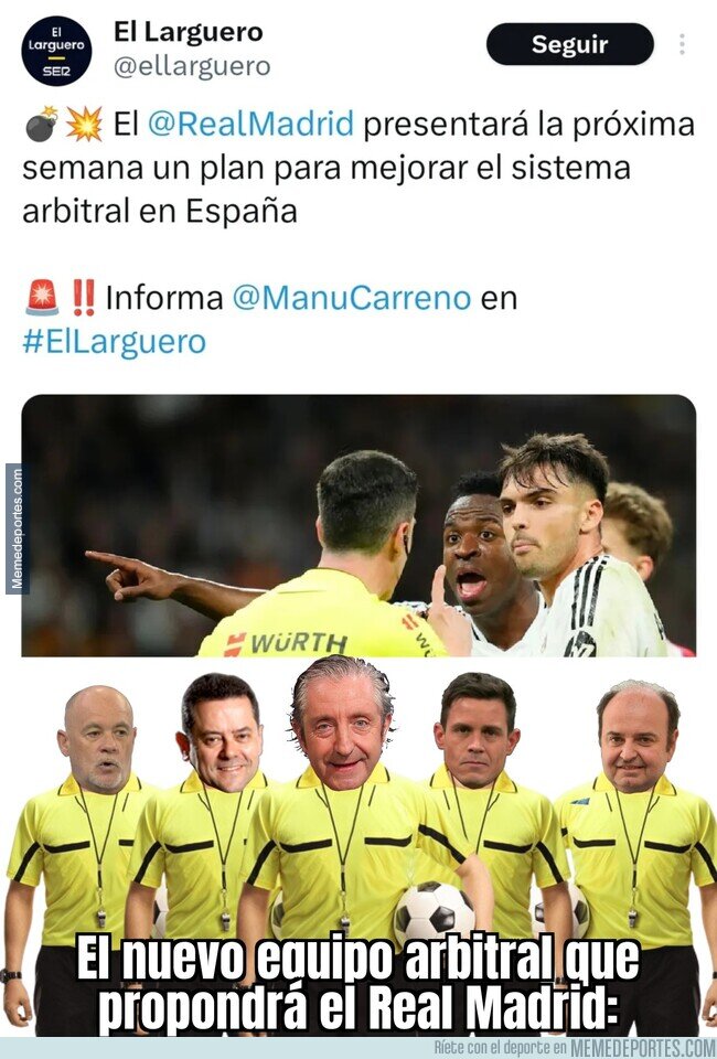 1215758 - Los cambios arbitrales del Madrid