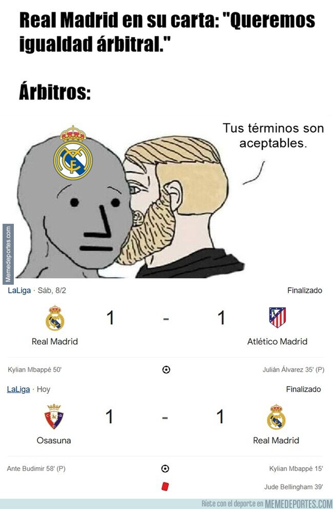 1215789 - Curioso. Los árbitros tratan al Madrid como al resto y parece que no les gusta.