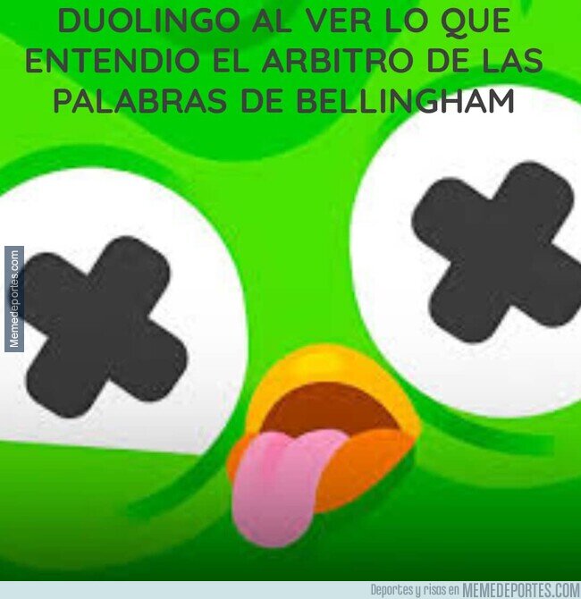 1215813 - Duolingo muere con la interpretación del árbitro