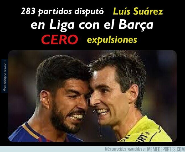 1215833 - Muy afortunado Luis Suárez. Ningún árbitro del CTA sabía uruguayo.