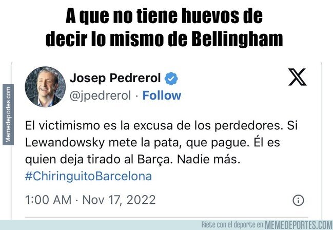 1215939 - Ya hoy no se habla de victimismo