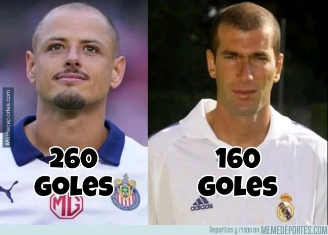 1215991 - ¿Sabías que Chicharito es un jugador mejor y más completo que Zidane?