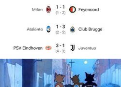 Enlace a Por ahí se van los italianos de la Champions