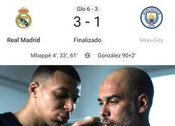 Enlace a Mbappé dió de comer a Pep