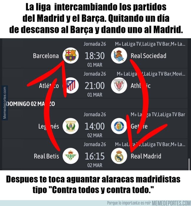 1216223 - Lo de siempre: Enésimo favorcito para el Madrid que ignorarán para llorar por arbitrajes acertados.