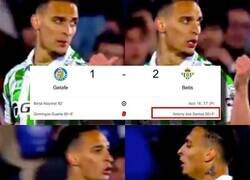 Enlace a Expulsan a Antony antes del partido contra el Madrid, que coincidencia