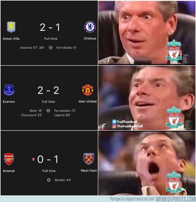 1216351 - El Liverpool ganó la Premier esta jornada