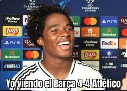 Enlace a Endrick soy yo viendo la Copa