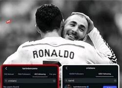 Enlace a Cristiano y Benzema se han dejado de seguir tras las declaraciones de Karim. No creo en el amor