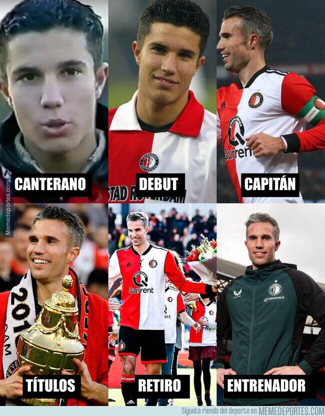 1216622 - El amor de Van Persie por el Feyenoord