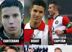 Enlace a El amor de Van Persie por el Feyenoord