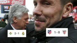 Enlace a Simeone sonríe antes del derbi de Champions