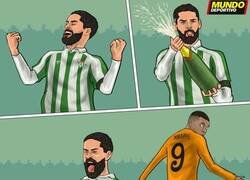 Enlace a Isco celebró como si le fuera la vida en ello