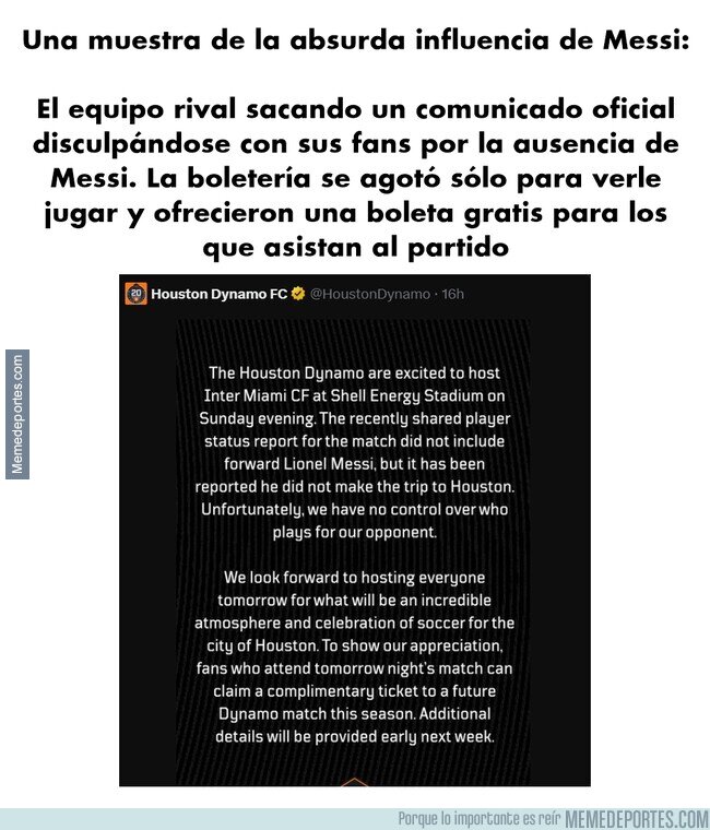 1216744 - Lo que genera Messi es incalculable