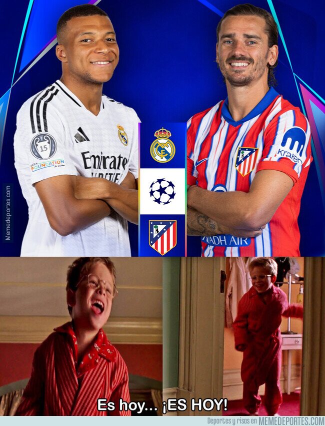 1216862 - Llegó el día del derbi europeo