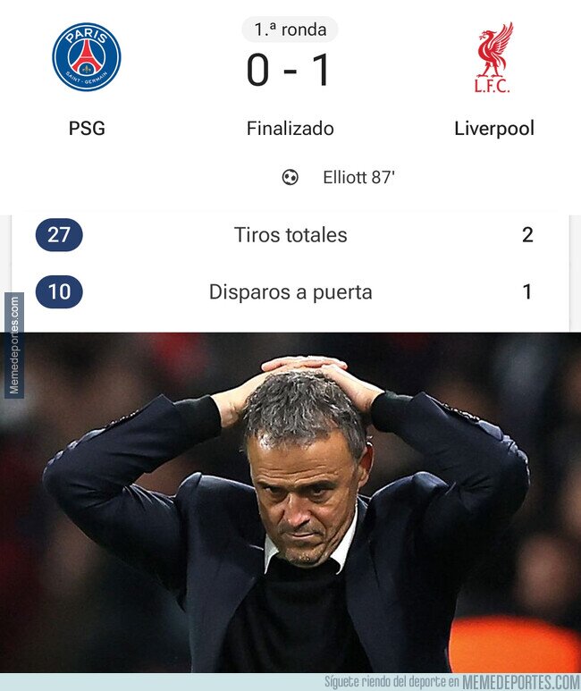 1216951 - La mala fortuna se cebó con el PSG de Luis Enrique
