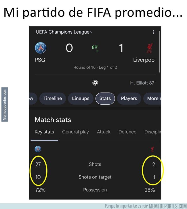 1216972 - Mi partido de FIFA promedio