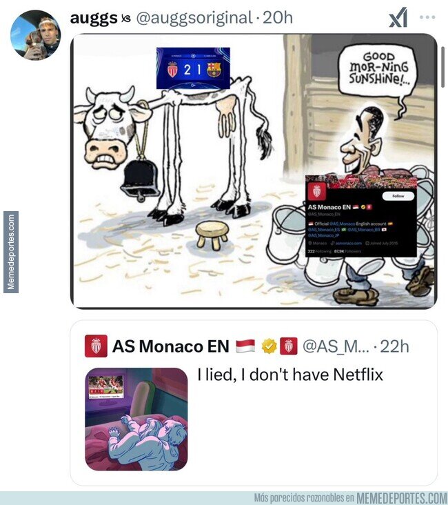 1217158 - El Mónaco no se cansa de recordar siempre el mismo partido