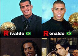 Enlace a Brasileños y el Balón de Oro