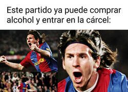 Enlace a El 3-3 con hat-trick de Messi al Madrid cumple 18 años