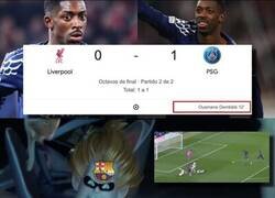 Enlace a Ahora ya no vale, Dembélé