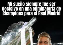 Enlace a Llorente cumpliendo su sueño