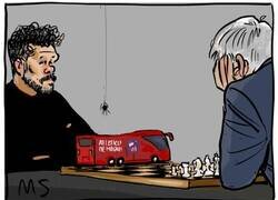 Enlace a La eliminatoria fue una partida de ajedrez