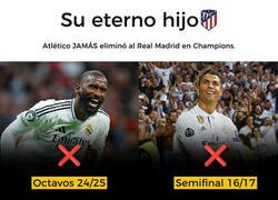 Enlace a El Atleti no puede con el Real Madrid en Champions