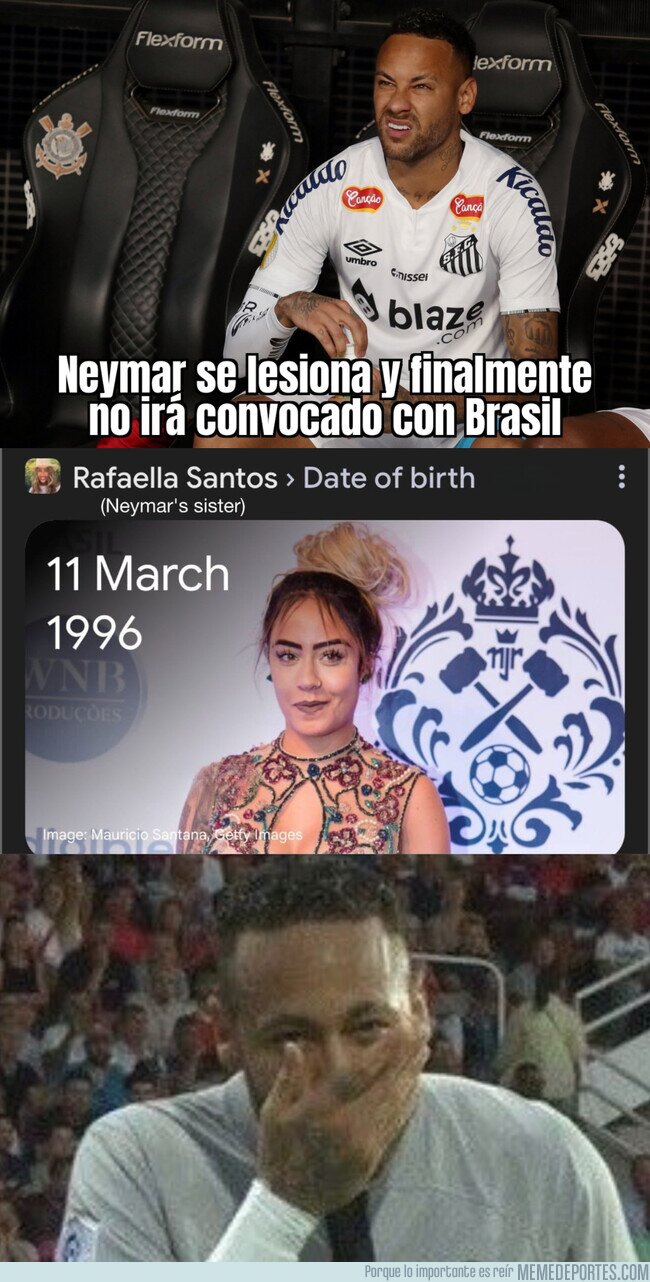 1217662 - La ya clásica lesión de Neymar por el mes de marzo