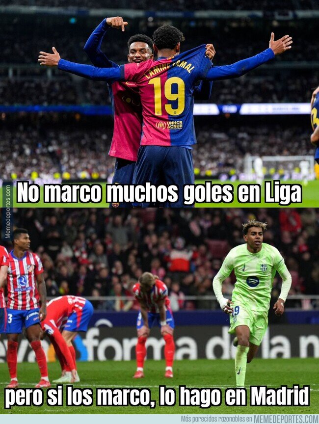 1217837 - Lamine se guarda los goles para partidos importantes