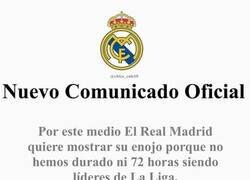 Enlace a Atentos al nuevo comunicado del Real Madrid