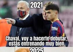 Enlace a Koeman contra el monstruo que hizo debutar
