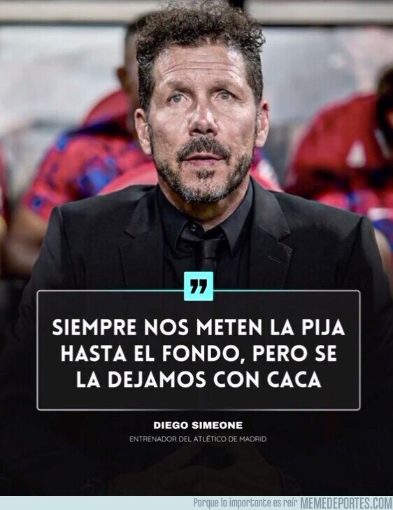 1218044 - Simeone, este conformismo no puede ser sano