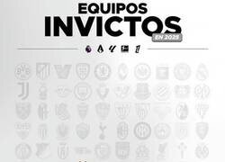 Enlace a Los equipos invictos en 2025