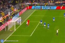 Enlace a El gol de Musiala contra Italia recordando a Anfield