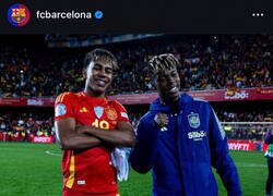 Enlace a ¿Y esta foto que subió el Barça a Instagram?