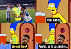 Enlace a Por una vez no fue Vini el que la lió